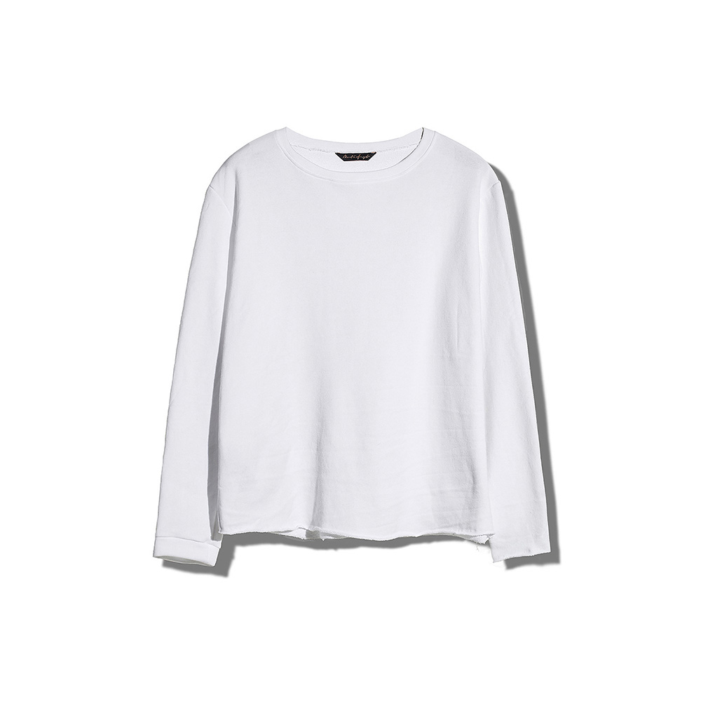 [MOTIFEST] Garments Long Sleeve Sweat Shirt ( White )
